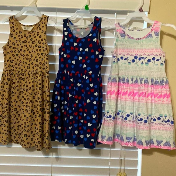 H&M | Dresses | Hm Patterned Jersey Dress | Poshmark